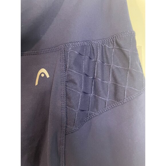 Head Navy Blue Tennis Skort XL With Built-In Shorts & Pleated Design - Picture 3 of 12